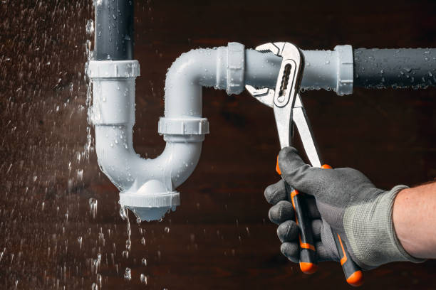 Professional Sewer Line Repair technician working in Mantua, NJ
